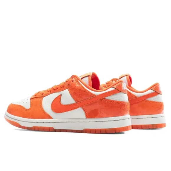 Nike Dunk Low Safety Orange & Light Bone Women's US Size Womens 11 Mens 9.5 NIB - Picture 15 of 16